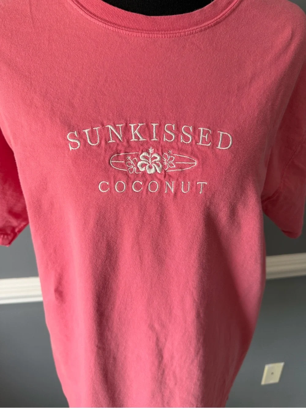 Sunkissed Coconut Coral Tee - Picture 2 of 5